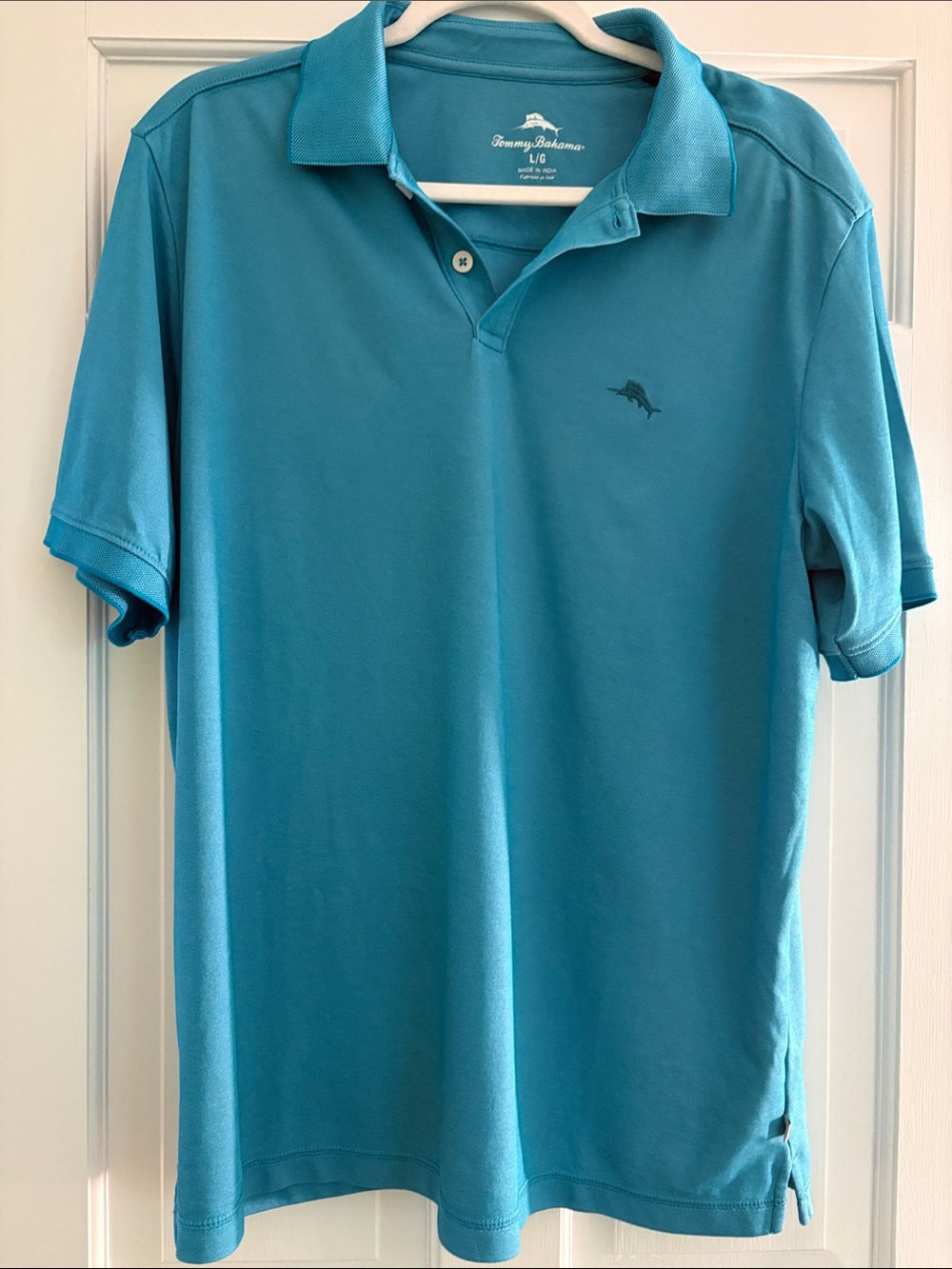Tommy Bahama Men's Polo Shirt - Teal Blue